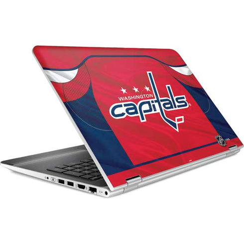 NHL Washington Capitals Home Jersey HP Pavilion Skin